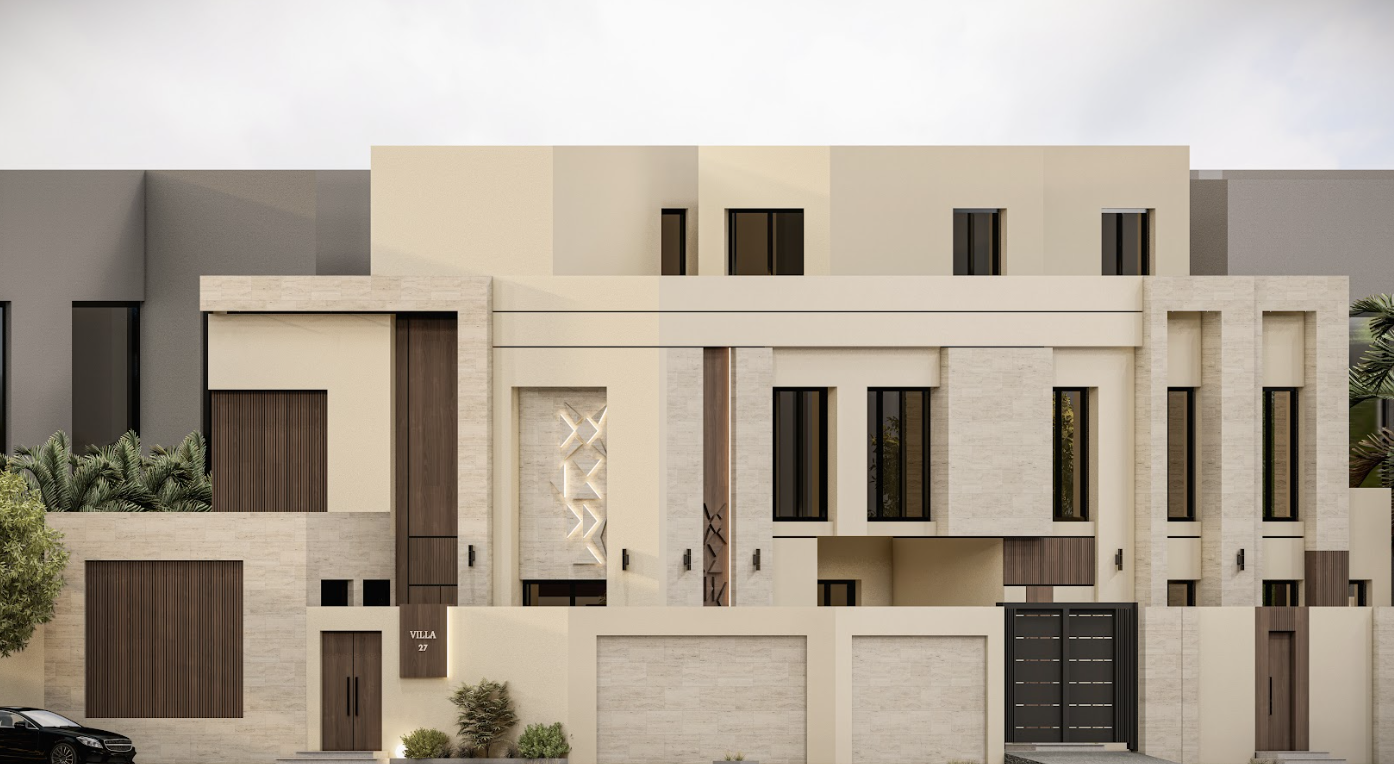 Residential villa Faced